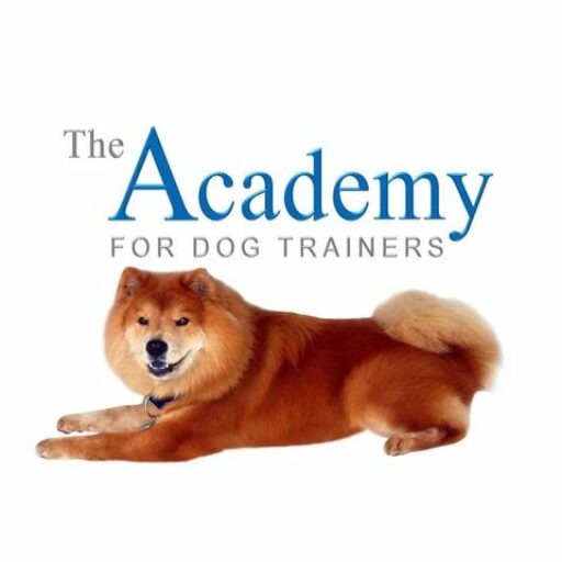 The Academy for Dog Trainers logo with dog
